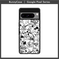Google Case PIXEL 8 7 7a 6 6a 5 4 4A 5G 4G Pro XL Snoopy Peanuts LZ0257