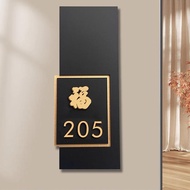 Customised Unit Sign door sign/unit number signage Customised Door Unit House Numbers Plaques Unit N