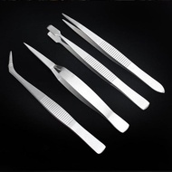 Product Pinset 4 Fungsi Serbaguna Stainless Kurva Lurus Tweezer Set