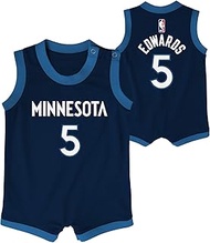 Anthony Edwards Minnesota Timberwolves NBA Infants 12-24 Navy Icon Edition Player Jersey