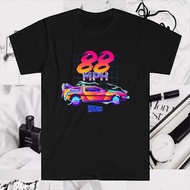 Back To The Future Movie 88 Mph Men'S Black T-Shirt