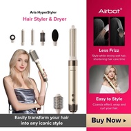 [ NEW LAUNCH ] Airbot Aria HyperStyler, High Speed Hair Dryer & Hair Styler Auto Wrap Curler Volumis