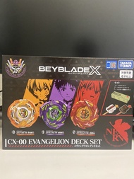 爆旋陀螺 Eva 聯動 Beyblade X CX-00 Evangelion Deck Set