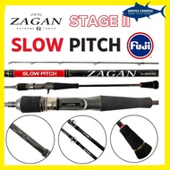 2024 NEW ZEN ZAGAN SLOW PITCH STAGE 2 II Overhead Jigging Fishing Rod Saltwater SW Slow Jig Fast BC 