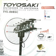 Antena TV TYS 888 SC Remote Controll Outdoor  / Antena TV Luar  Toyosaki TYS 888 SC