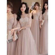 bridesmaid dress bridesmaid dress plus size Pink Bridesmaid Dress 2025 - Elegant Long Gown for Weddi