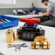 DC 12V 24V Battery Power Cut-Off Switch & LED Voltage Indicator