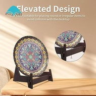 Plate Stand for Display, Plate Holder Display Stand,Picture Stand for Display Premium Vintage Wooden