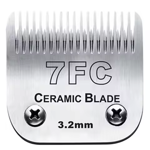 7FC Detachable Pet Ceramic Blade, Compatible with most Andis/Oster A5/Wahl KM 10 Series Dog & Pet Cl