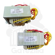 230V Transformer 8V-0-8V