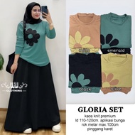 Gloria Women's Top and Skirt Set