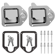 Truck Tool Box Latch Stainless Steel Toolbox Paddle Lock Replacement Spare Parts Accessories Handle