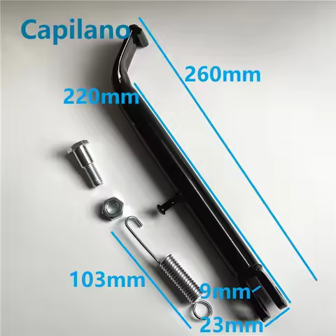 Motorcycle foot pedals horizontal iron assembly is put aside frame side leg bracket For Honda CG125