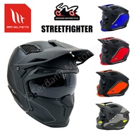 MT Helmets STREETFIGHTER Full Face Helmet Modular Street Fighter SV MTHELMETS