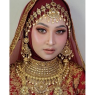Indian necklace full set Indian bridal necklace bridal set large jambo necklace premium necklace Ind