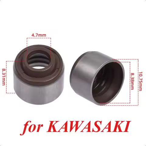 Valve Stem Seal for KAWASAKI EL250 Eliminator EX250F Ninja 250R ZL400 GPZ600R KRF750 ZX750 VN800B Vu