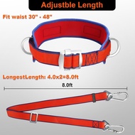 Trsmima Safety Belt with Adjustable Lanyard and Updated Waist Pad - Tree Climbing Belt Harness - Saf