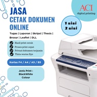 Online Document Printing Services A5/A4/B5/F4