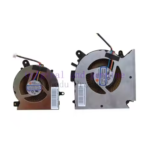 New original cooler FANS for MSI 1581 GF66 GL66 CPU GPU Cooling FAN N459 PABD08008SH N460 PABD06015S