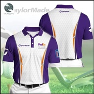 POLO SHIRT FedEx Cup x TaylorMade 3D Polo Shirt TY30606-free custom design,Customized private chat f