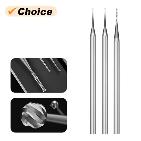 MaAnt Laminated Tungsten Steel Grinding Head 0.4mm 0.5mm 0.6mm Polishing Head Precision of Cutter Te