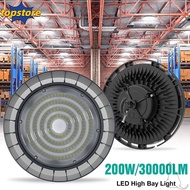 TOPSTORED UFO High Bay Light Shell Gym LED 100/150/200W Shop Lights