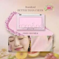 Romand BETTER THAN CHEEK W01 ODI MILK 4g/0.14oz, Soft Velvet Matte Texture, Oil-Control Comfortable,