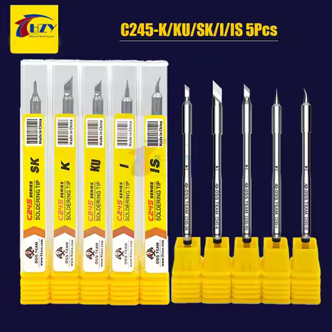 OSS C245 Soldering Iron Tip C245-K/KU/SK/I/IS Precision Welding Repair Kit For T90B HS02A T80P Compa