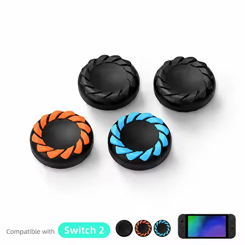 Suitable for Switch 2 Silicone Thumb Grip Caps Anti Slip Joystick Cover Analog Stick Protector Soft 