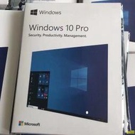 正版Windows10專業版零售彩盒u盤3264位操作系統支持無限重裝w10