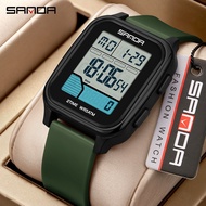 SANDA 2210 men Electronic Watch 5 ATM Waterproof Sports Student Watch -7