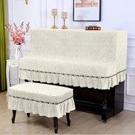Modern Simple Piano Cover Full Cover Piano Anti-dust Cover European Lace Piano Cover Piano Cloth Cov