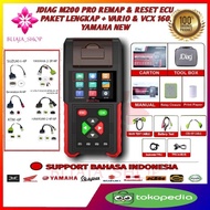 Jdiag M200 Pro Alat Remap Ecu Diagnostic Tool Obd2 Scanner Scener Cek Kerusakan Motor Injeksi & Non 