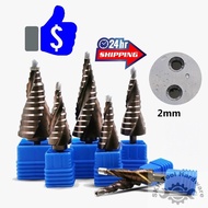 M35/Co Cobalt-Containing Material Step Drill Hole Saw Industrial Grade Hexagonal Handle Pagoda Drill