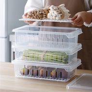 日本 霜山 可疊式冰箱生鮮／蔬果冷藏冷凍保鮮盒 3入組