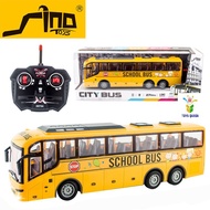 RC 1:30 Scale 27MHz City Bus High Simulation Remote Control Bus School Bas With LED Light