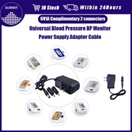 Universal Blood Pressure Digital Monitor US Plug Power Supply Adapter Replacement for Omron Indoplas