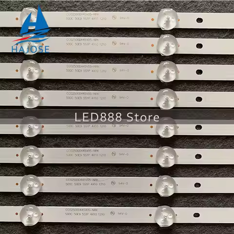 5sets LED Backlight strip For TH-LD50WE9 XYD50BA01 LE-8815A LE-8822A LE50U51A LD-50FHD CC02500D445V0