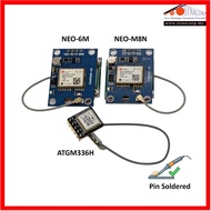 SOLDERED & TESTED ATGM336H GY-NEO-6M NEO-M8N Arduino GPS Module c/w Antenna & Flight Control EEPROM 