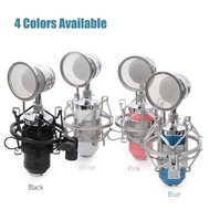 BM-8000 Pro Sound Studio Recording Condenser Wired Microphone With Pop Filter