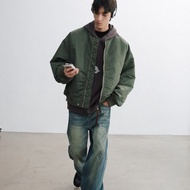 起飛 復古飛行員夾克棉 棒球服外套