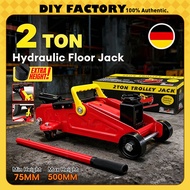 Heavy Duty 3 Ton Floor Jack Hydraulic Floor Jek Kereta Jet Car Vehicle Van Stand Mechanic Tool 千斤顶