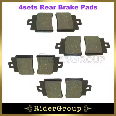 Rear Brake Pads For Kymco Mxu Mongoose 250 2004-2010 Replace 45105-KKC4-305 Parts