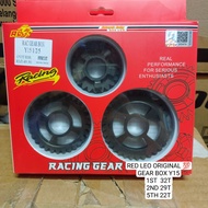 GEAR BOX RACING Y15 RED LEO ESR ORIGINAL 💯 gear 1 2 5 / 1st 32t 2nd 29t 5th 22t