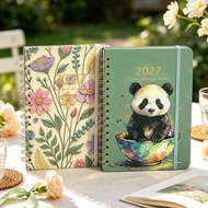 9.20-2027 Schedule Book planner a5 Coil Book Weekly Notebook planner Notebook