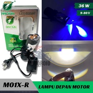 Lampu Utama Led RTD Mini Projector H4 Projie LENS Motor Mobil M01X NEW