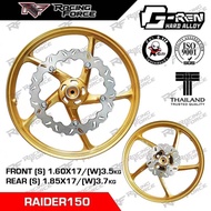 ♞,♘G-ren GR5 thailand mags raider 150 carb and fi with disc slim (thailand)