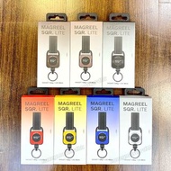 門市全新現貨‼️ROOT CO. MAG REEL SQR. LITE 扁平扣捲軸伸縮扣（7色：黑，白，藍，紅，黃，卡其，狠棕）