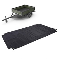 Dump Trailer Tarp with Windproof Rope Oxford Fabric Heavy Duty Utility Cover All Weather Protection 