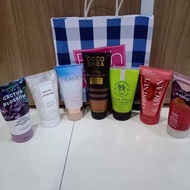 Bath and body works body polish and body scrub